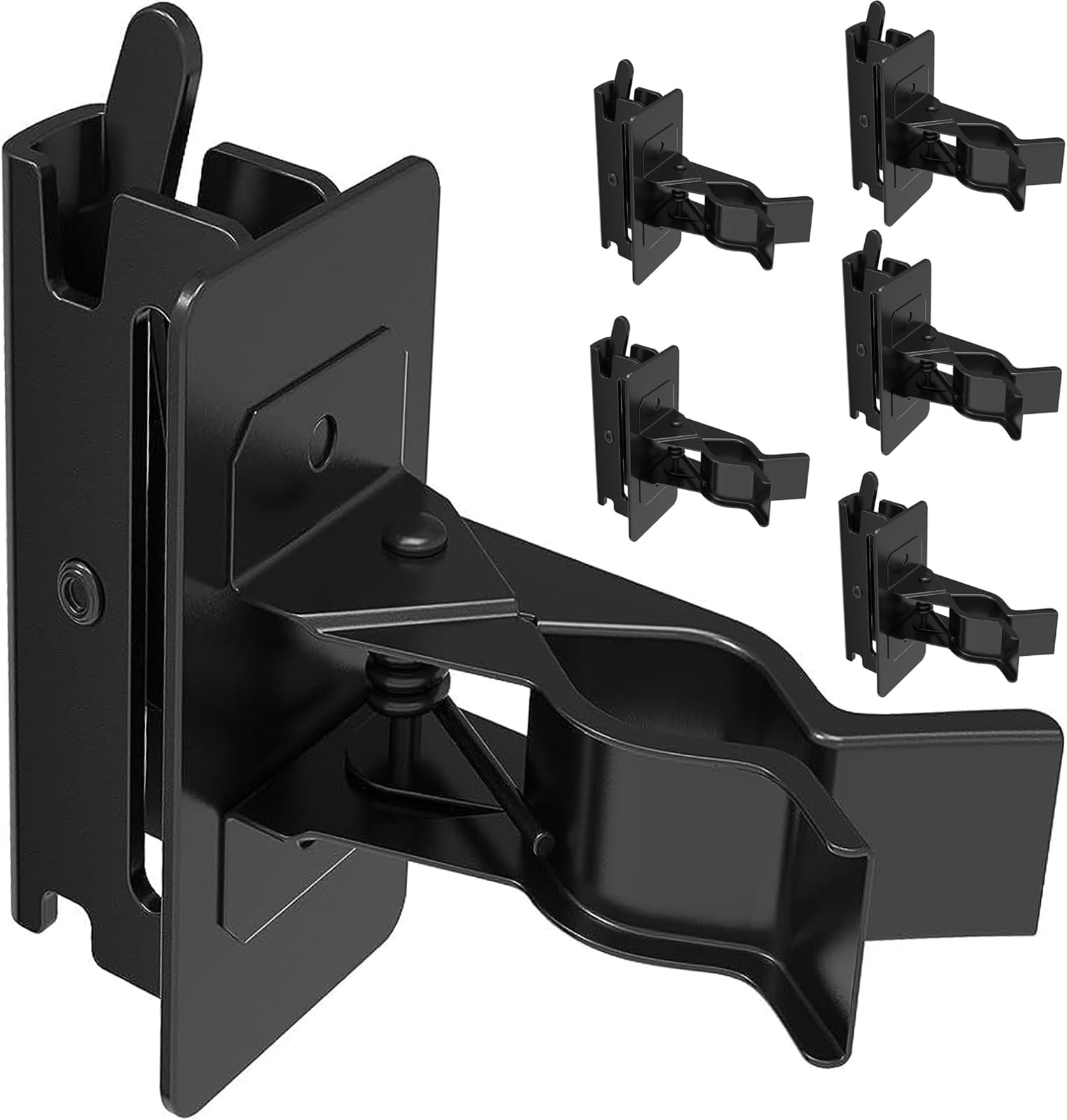 - 6 Pcs E-Track Tool Holders, E Track Accessories for Enclosed Trailer Store Shovels, Rakes, Broom E Track Tool Holder Hanger for Trailer Accessories, E Track Shovel Holder