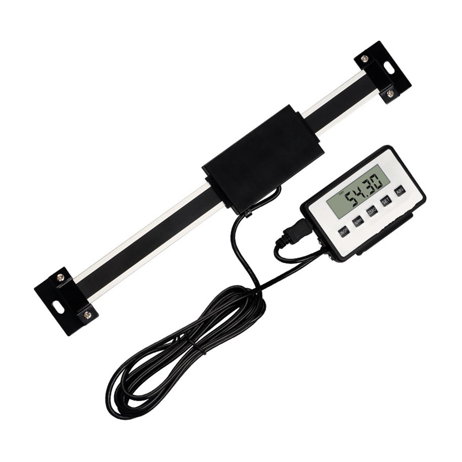 Digitales Lineal mit LCD-Anzeige, Lineares 0–200 mm, 0–300, 0–500, 0–600(0-200mm)