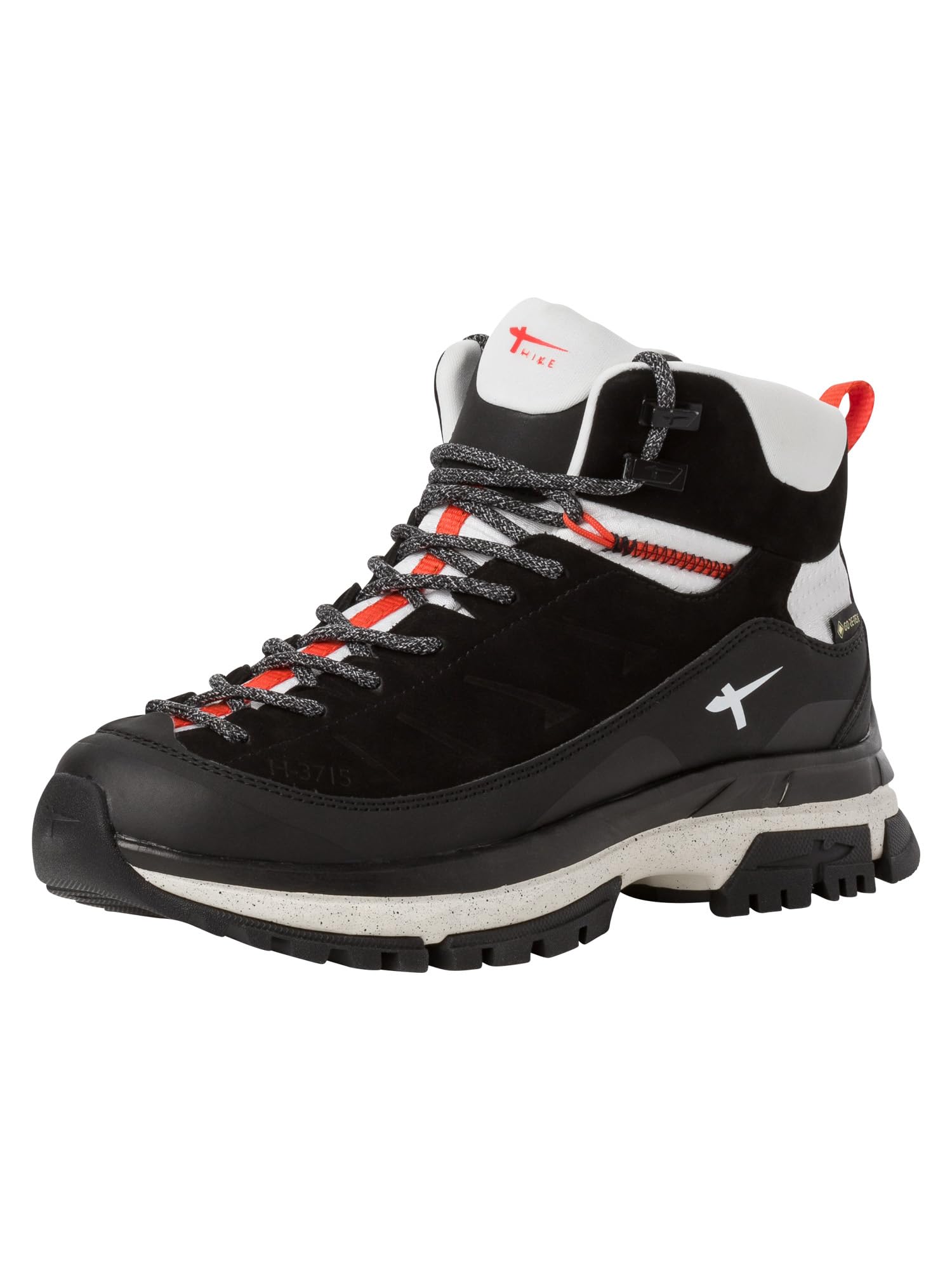Tamaris Women's Active Hiking Shoes, Black Nappa C, 4 UK