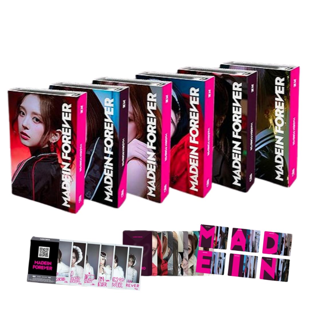 MADEIN FOREVER Album Nemo K-Pop carte QR et collection complète de photocards
