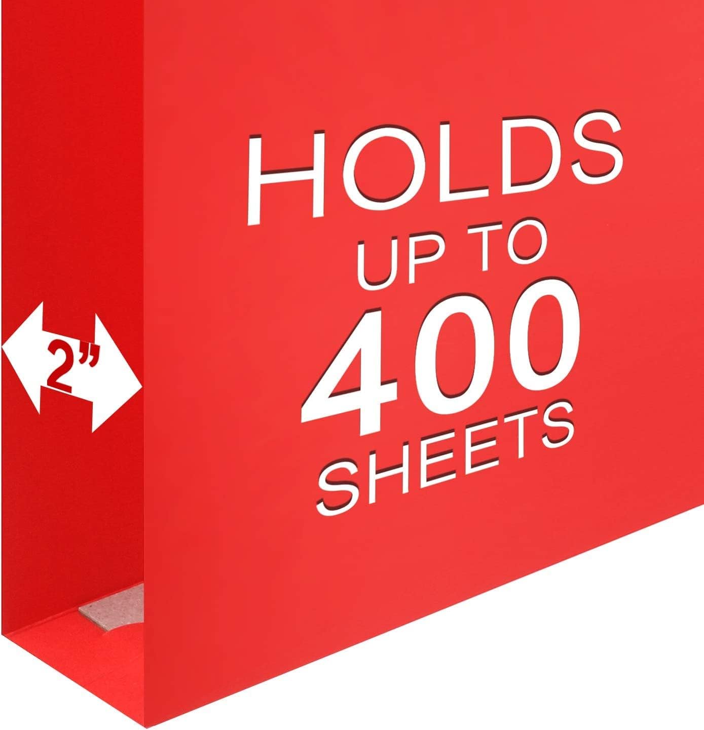 HERKKA Extra Capacity Hanging File Folders, 60 Pack Reinforced Letter Size Hanging Folders with Heavy Duty 2 Inch Expansion, Designed for Bulky Files, Medical Charts, Adjustable Tabs, Assorted Colors - Image 3