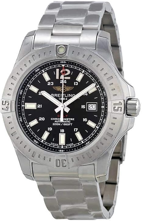 Amazon.com: Breitling Colt Automatic Black Dial Stainless Steel Mens Watch  A1738811-BD44SS : Clothing, Shoes \u0026 Jewelry