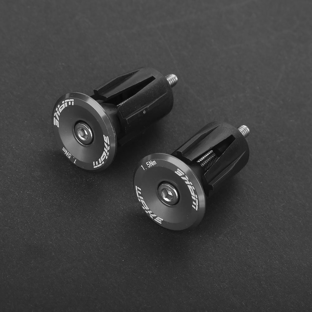 Dilwe Fietsstuur eindkap, aluminiumlegering fietsstuur eindkappen fiets bar ends stuurstoppen voor racefiets stuur mountainbike
