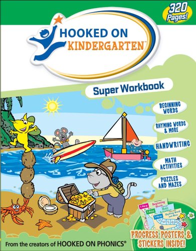 Hooked on Phonics Beginning Words: Kindergarten: Super Workbook