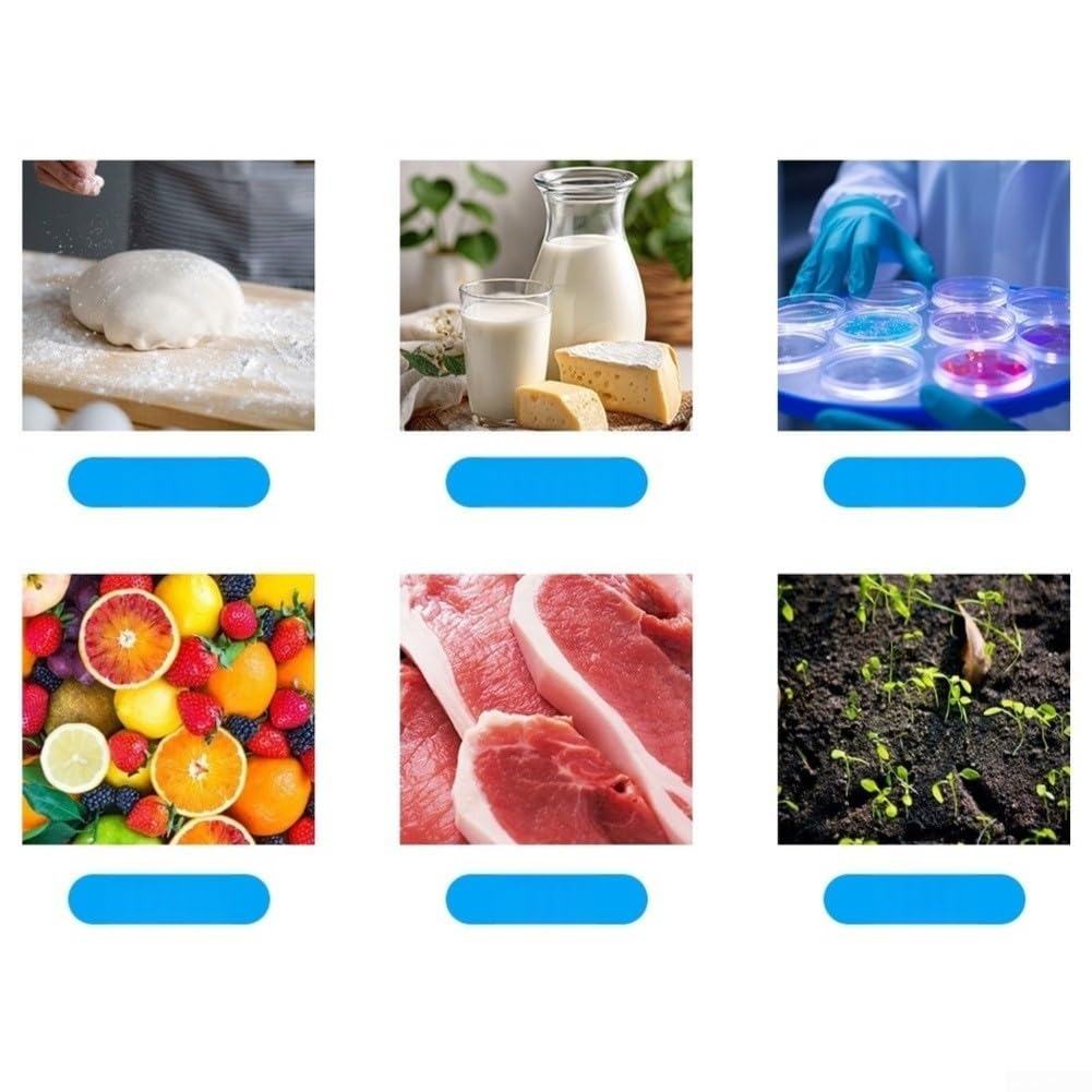 Medidor de pH Digital Portátil con Temperatura para Suelo