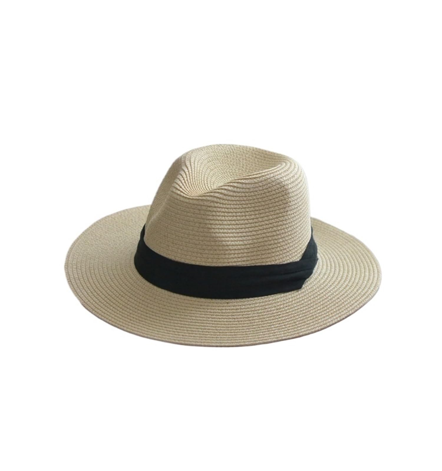 ZGXNYI Sombrero de Paja de Cabeza grande con Sombrero Tejido de Paja Plegable de Talla grande 60-64cm Sombrero de Copa for Hombre protección Solar Sombrero sombreado Sombrero para El Sol