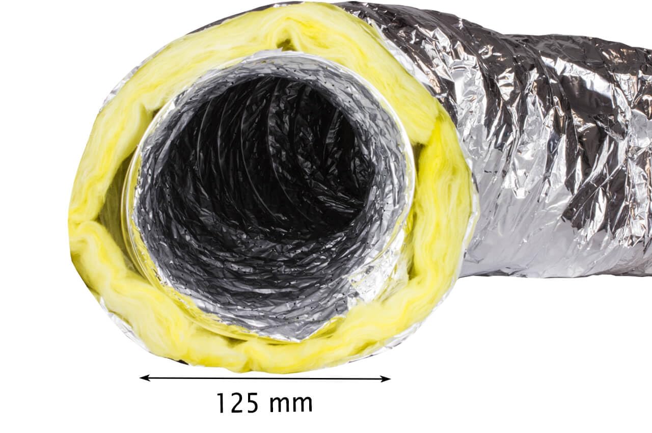 WFENG Isolamento Per Tubi Da 1 M - Tubo Isolante Per Tubi Di Calore O Tubi Freddi Isolamento Acustico Ignifugo Protezione Ambientale/Thickness 30mm / 22mm ID - Foto 13