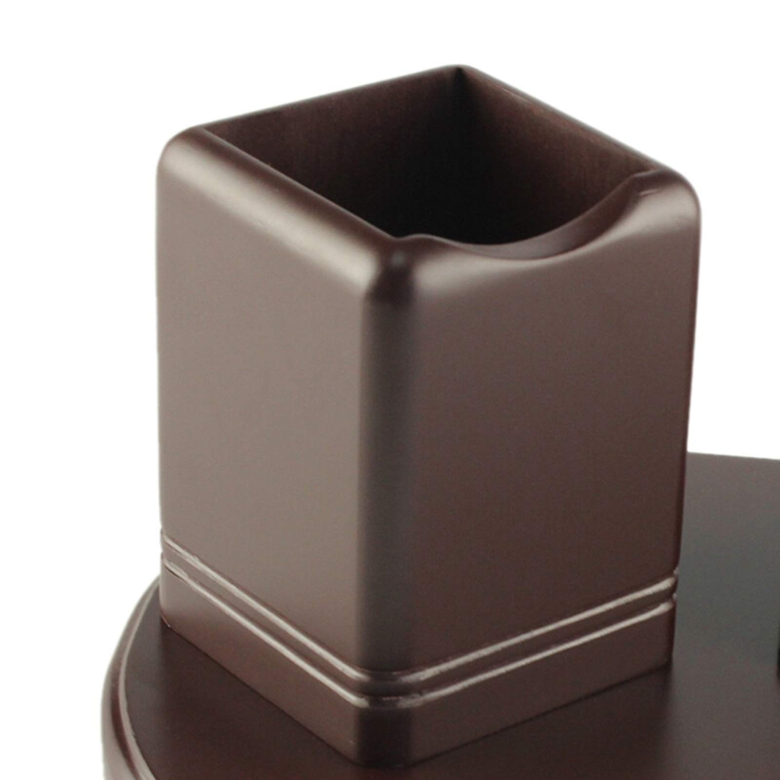 Stifteköcher Stiftbecher Hölzerner Stifttopf, Schreibtischstift Bleistifthalter, Büro-Briefpapierschreibtisch Tidy Storage Organizer Holder, anwenden Sie sich auf Stift, Bleistifte, Visitenkarte Stift