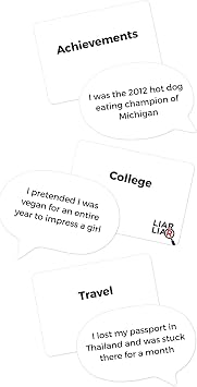 LIAR LIAR Party Game + Expansion Set - The Family Card Game of Truths and Lies for Kids, Tweens, Teens, College Students, Adults, Friends - Perfect for Fun Parties & Board Games Night with Your Group