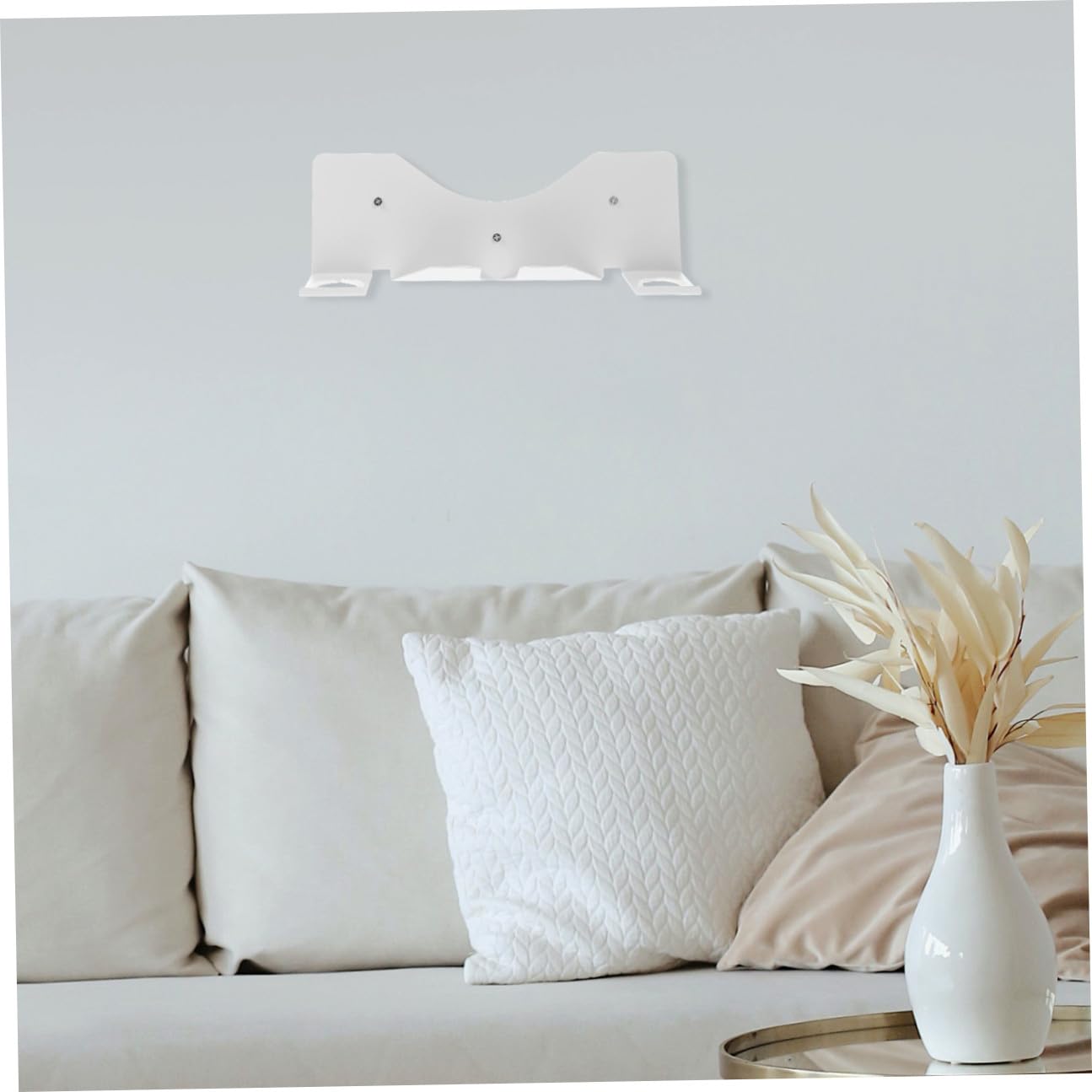Supporto a Parete per Visore Vr in Ferro Bianco Gancio | Visore e Controller, Funzione Display e Organizzazione, Portatile, Adatto a Negozio e Uso Quotidiano