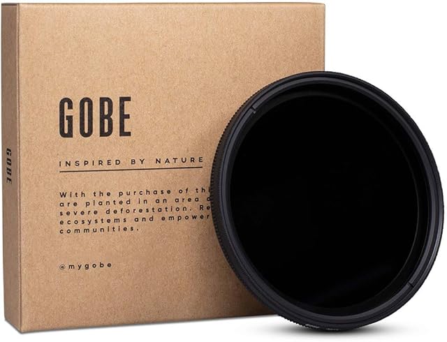 Gobe NDX 58mm Variable ND Lens Filter (1Peak)