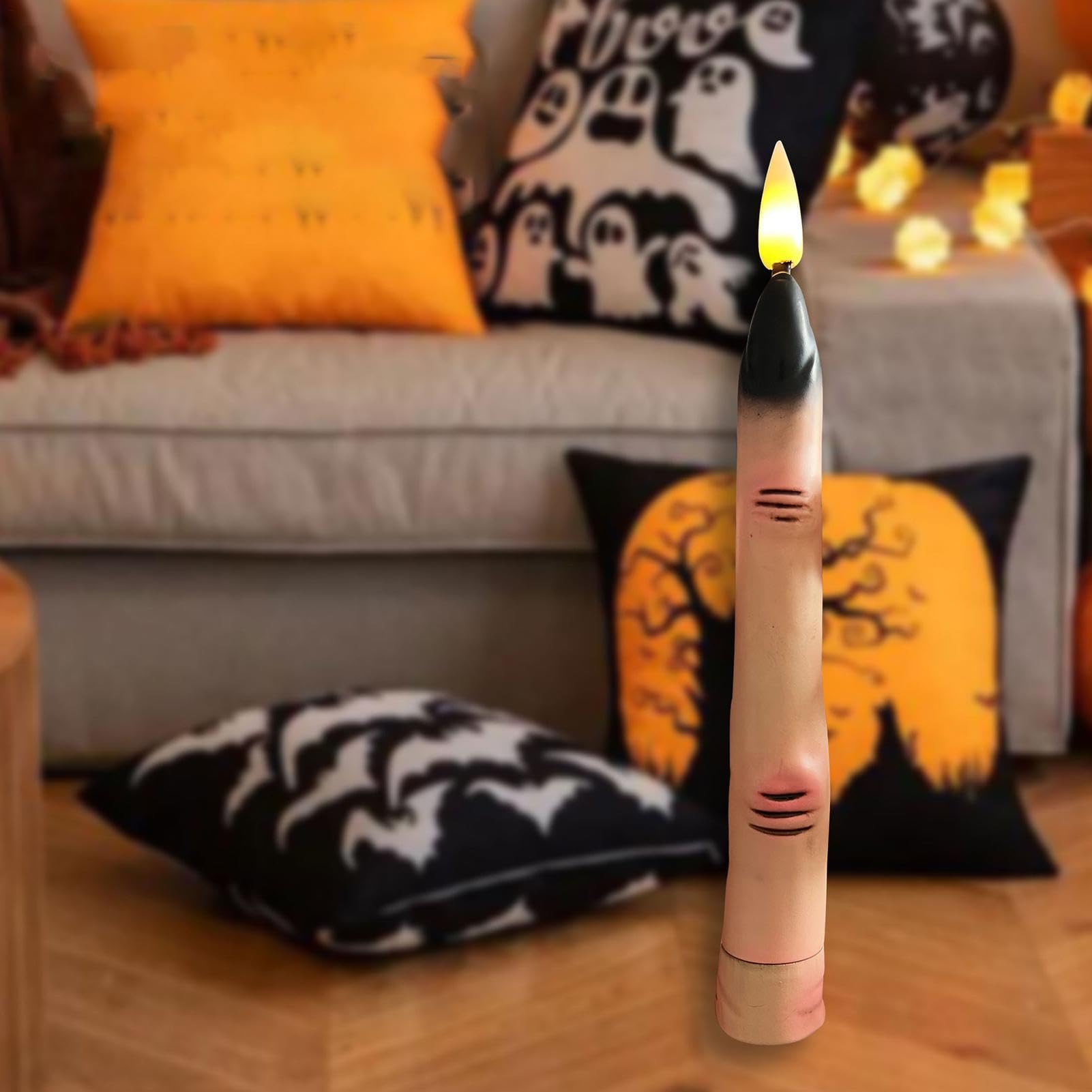 Confezione da 10 LED per Halloween con telecomando spettrale senza
