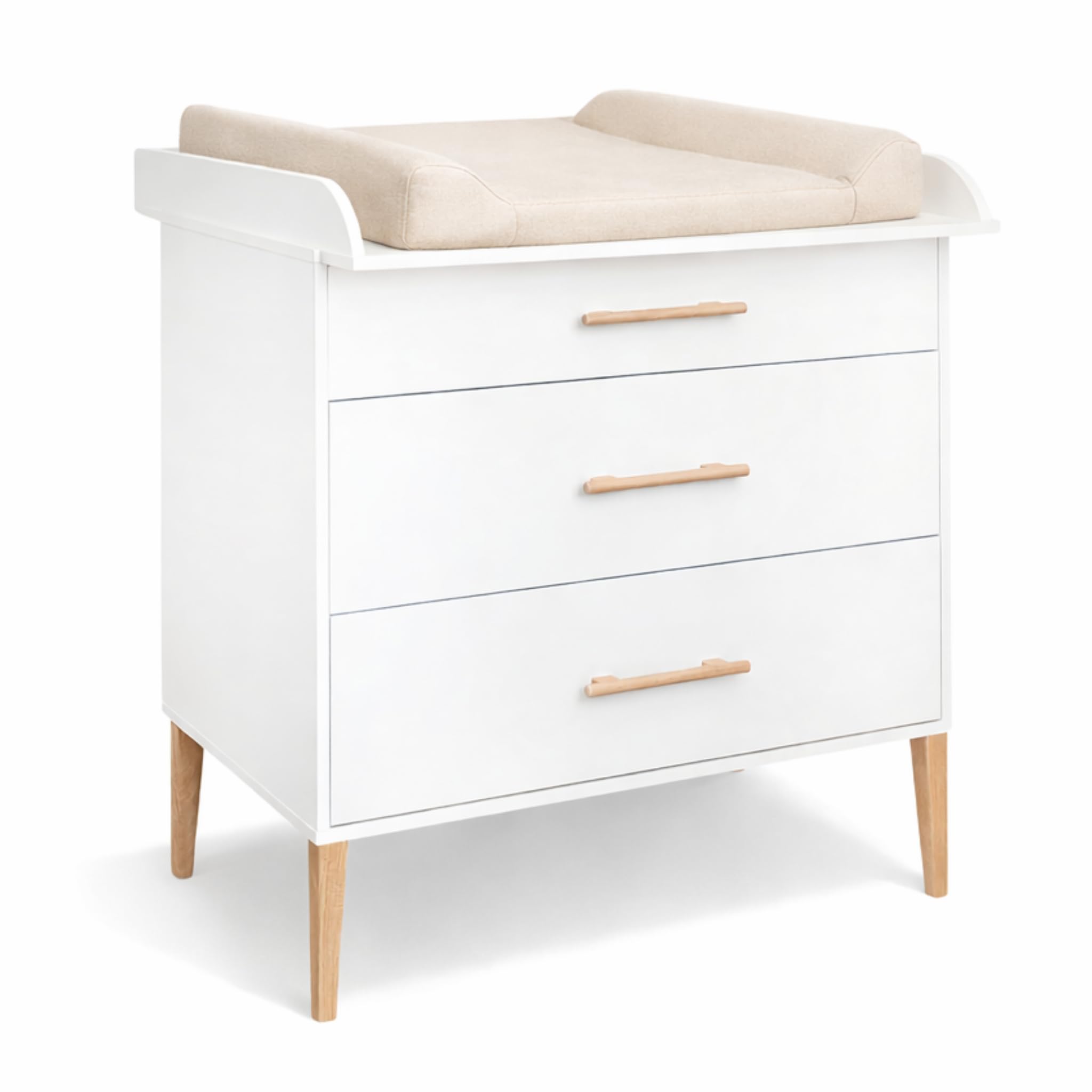 ATB Table a Langer Bebe ILA - Commode Chambre Enfant - Compacte Enfant Meuble de Rangement - Commode a Langer Bebe - Réalise Chambre Bebe Complete avec Un Lit - Baby Tables à Langer - Plan à Langer