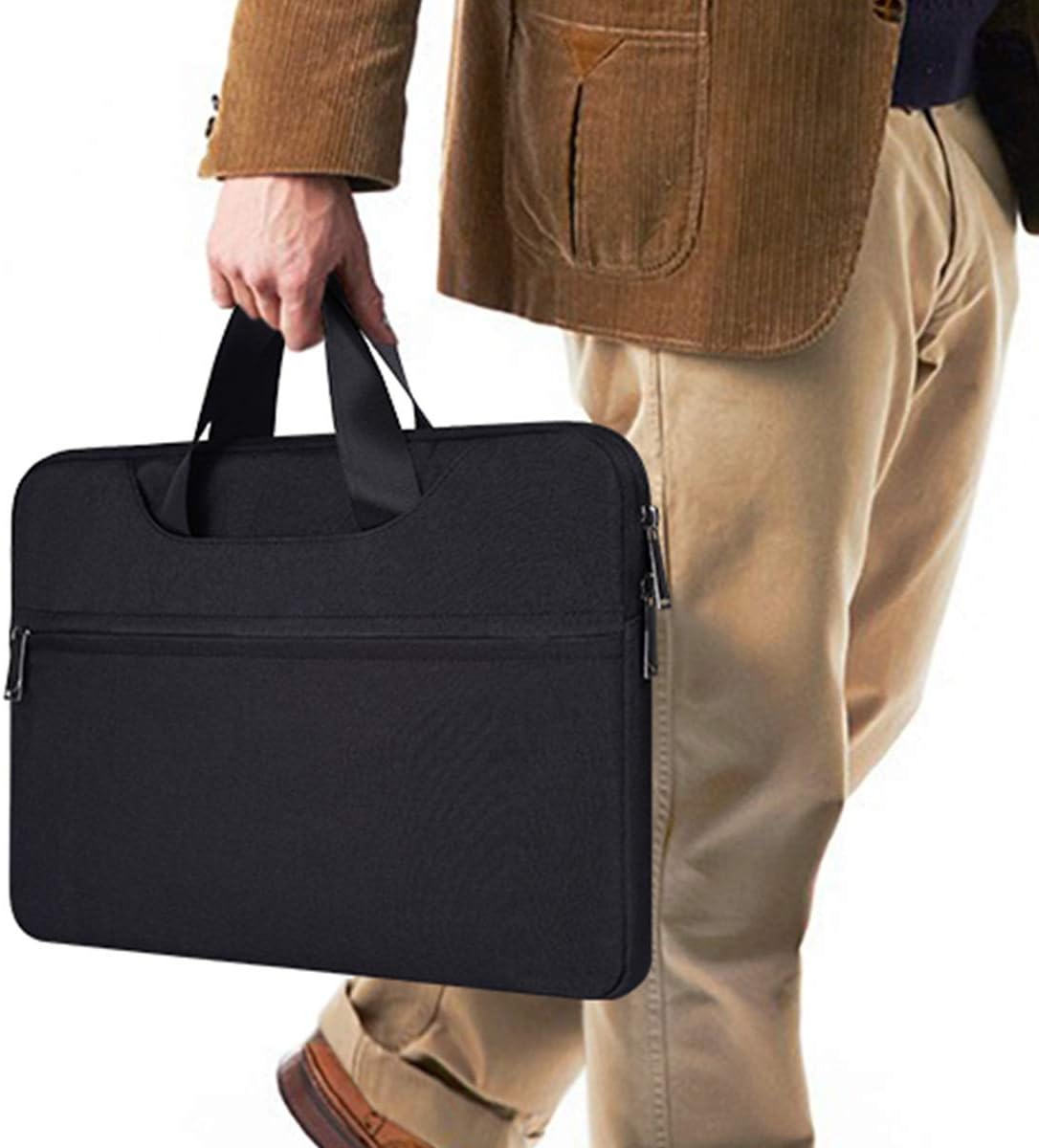 11.6-12.9 inch Laptop Briefcase Bag for 12.9 inch iPad Pro M2&M1(6th/5/4/3rd), DELL XPS 13 7390 9300, MacBook Pro Touch Bar 13 inch, ACER Lenovo DELL HP Samsung 12.2 12.3 12.5 inch Chromeboook Case