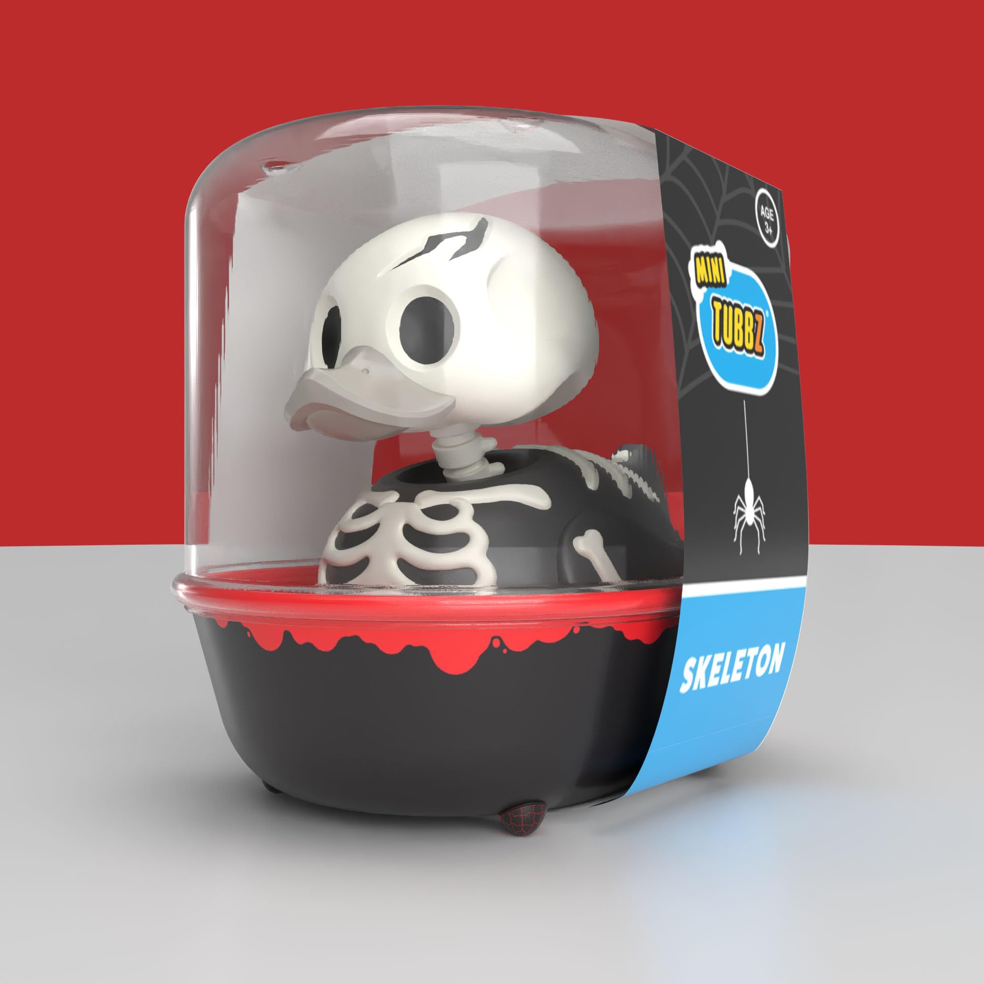 TUBBZ Mini: Halloween - Skeleton Cosplaying Rubber Duck Vinyl Figure, Skeleton (Mini) - Image 2