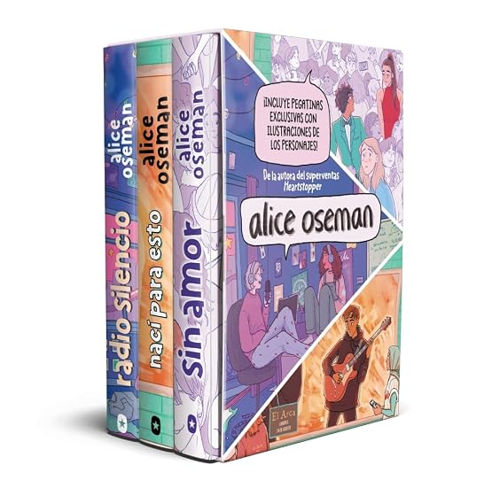 Estuche Alice Oseman: Sin amor, Nací para esto, Radio Silencio: Incluye ilustraciones inéditas de la autora