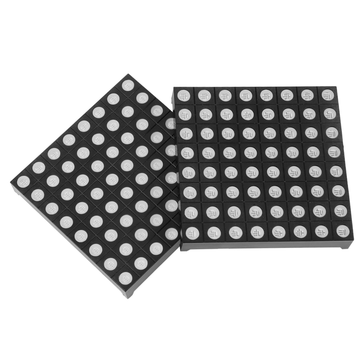 Operitacx 4pezzi Modulo Led Matrix Rgb Anodo Facile Controllo Microcontrollore Per Progetti e Decorazioni Illuminate