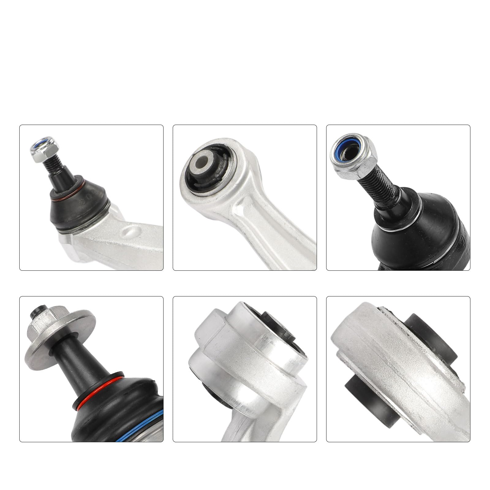 Frankberg 14x Kit de Bras de Suspension Avant Gauche Droite Compatible avec A4 Avant 8K5 Q5 8RB A4 8K2 A5 8T3 A5 Sportback 8TA Remplacer# 8K0407510A