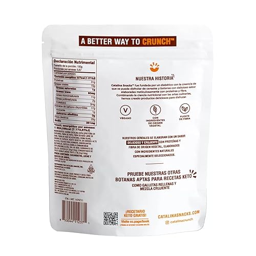 Miniatura 4 de CATALINA SNACKS Cereal apto para dieta cetogénica, 20 onzas