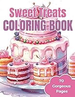 Vista 1 de Sweet Treats Coloring Book A Mindful Journey through Delectable Delights