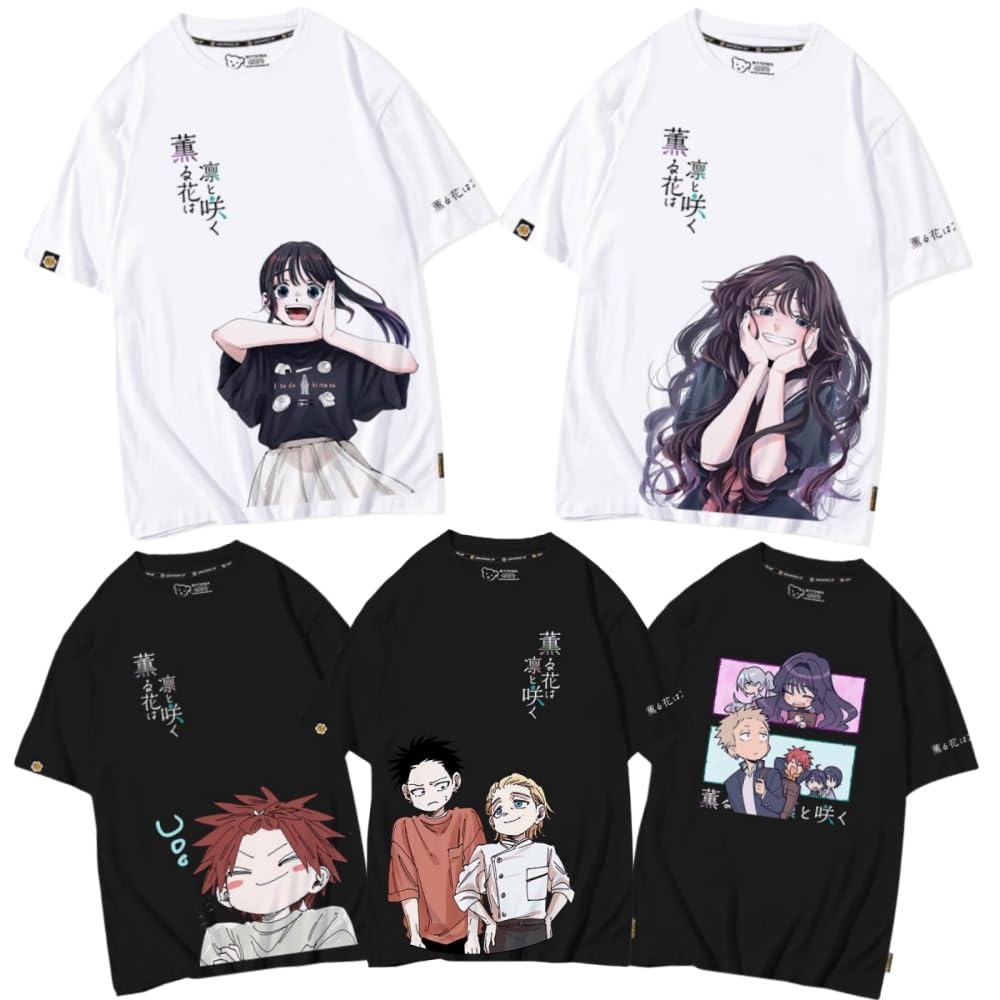 白　薫　Tシャツ 受注期間限定！佐倉薫コラボ企画！コラボ半袖Tシャツ type :B