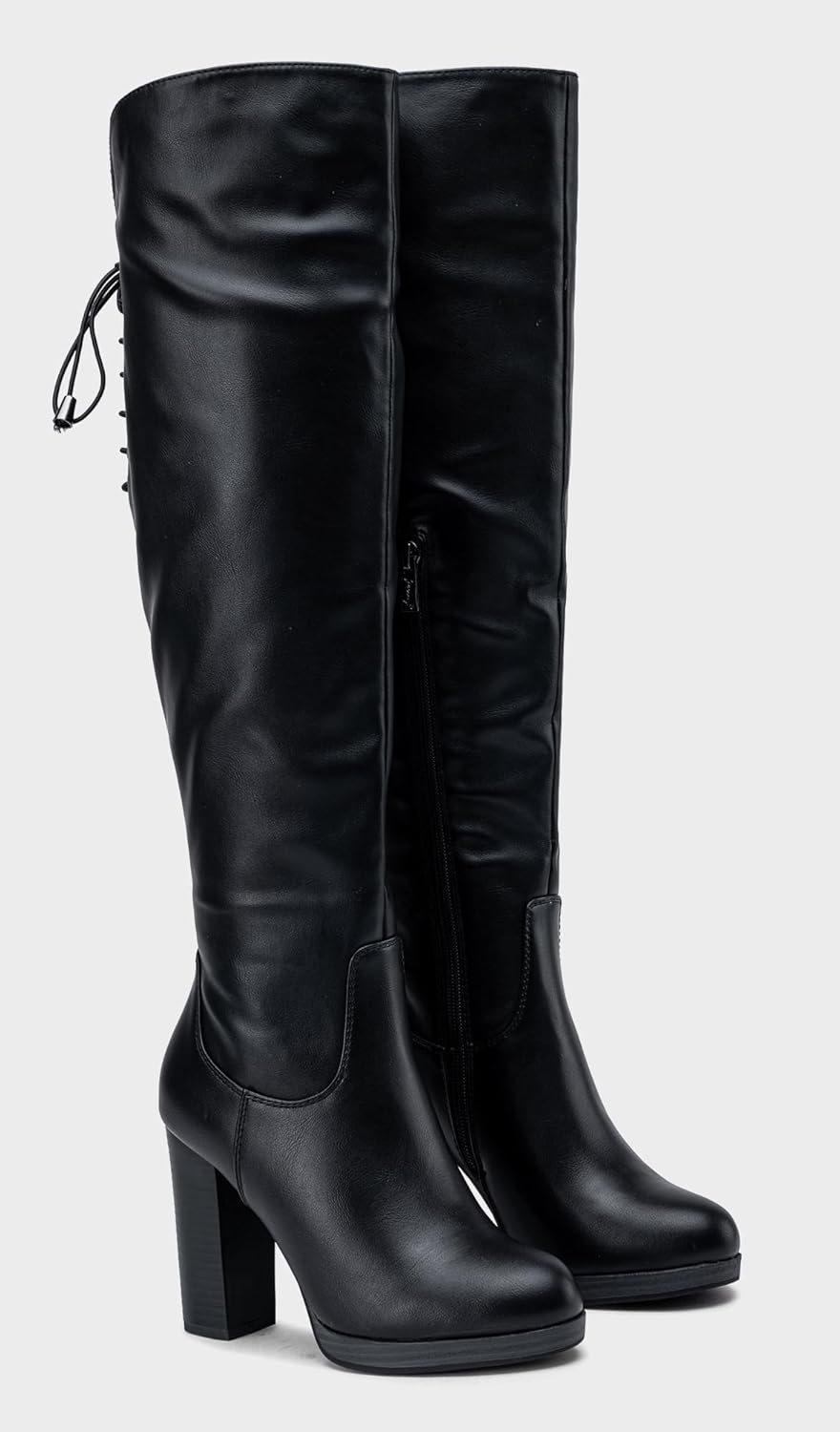 Vepose Women's Thigh High Black Over The Knee Boots, Tall Suede High...  - Bild 37 von 38