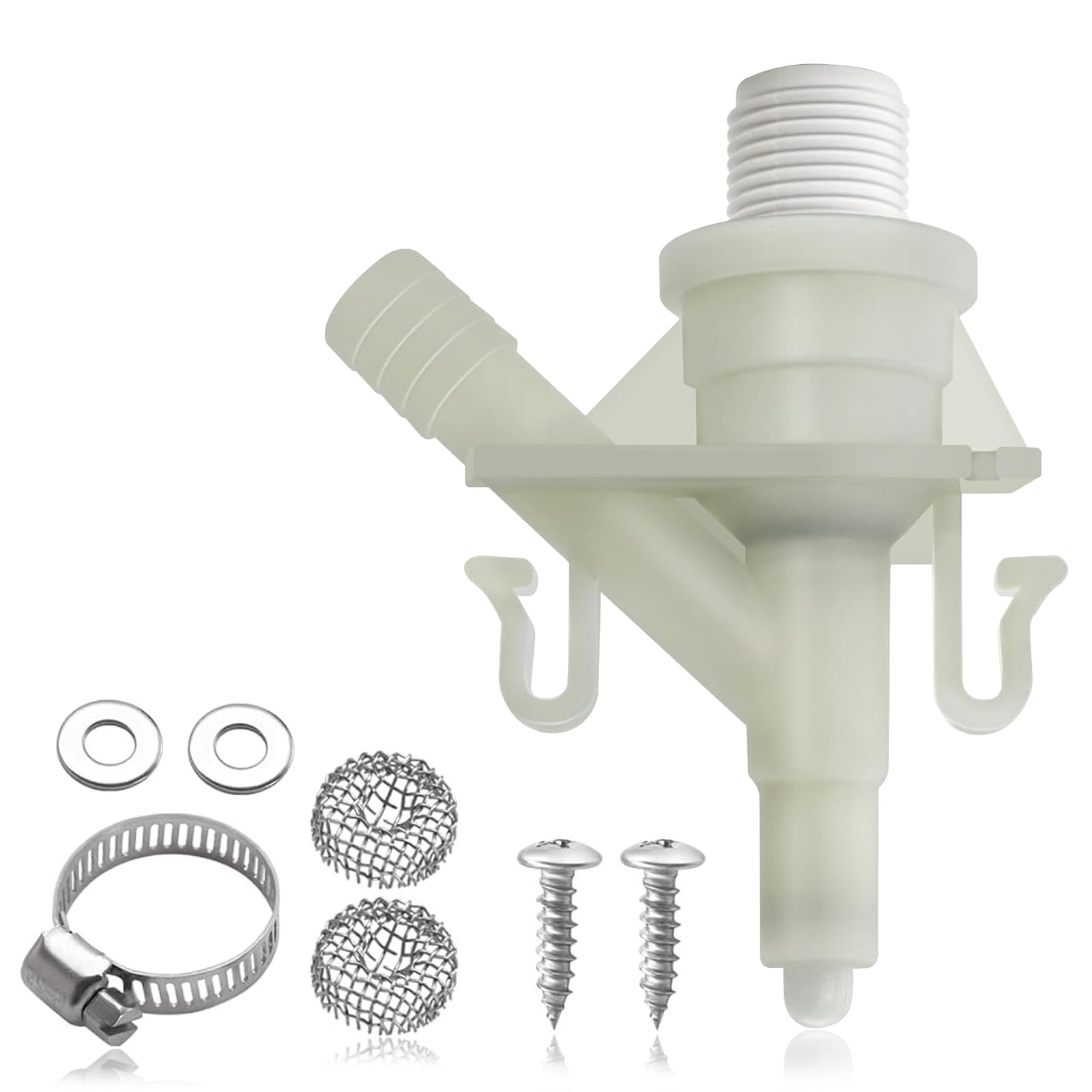 KIPA Water Valve Replacement Kit 385311641 For Sealand 300/310/320 Series Pedal Flush RV & Marine Toilets