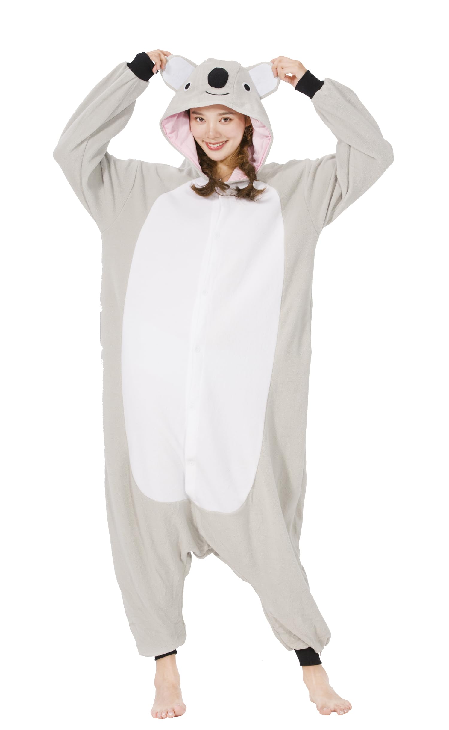 SimZoo Adulto Disfraz Pijama Unisex Pijama Kigurumi Onesie para Carnaval Halloween Cosplay Ropa de Dormir Traje de Disfraz para Navidad Festival Mujer y Hombre — view 11