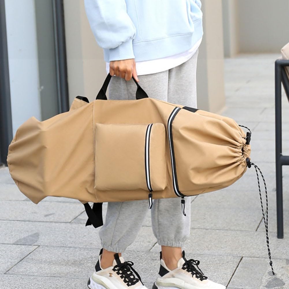 Sac à dos de rangement pour longboard et skateboard fabriqué en tissu Oxford léger et imperméable, adapté pour les skateboards électriques et les planches à roulettes