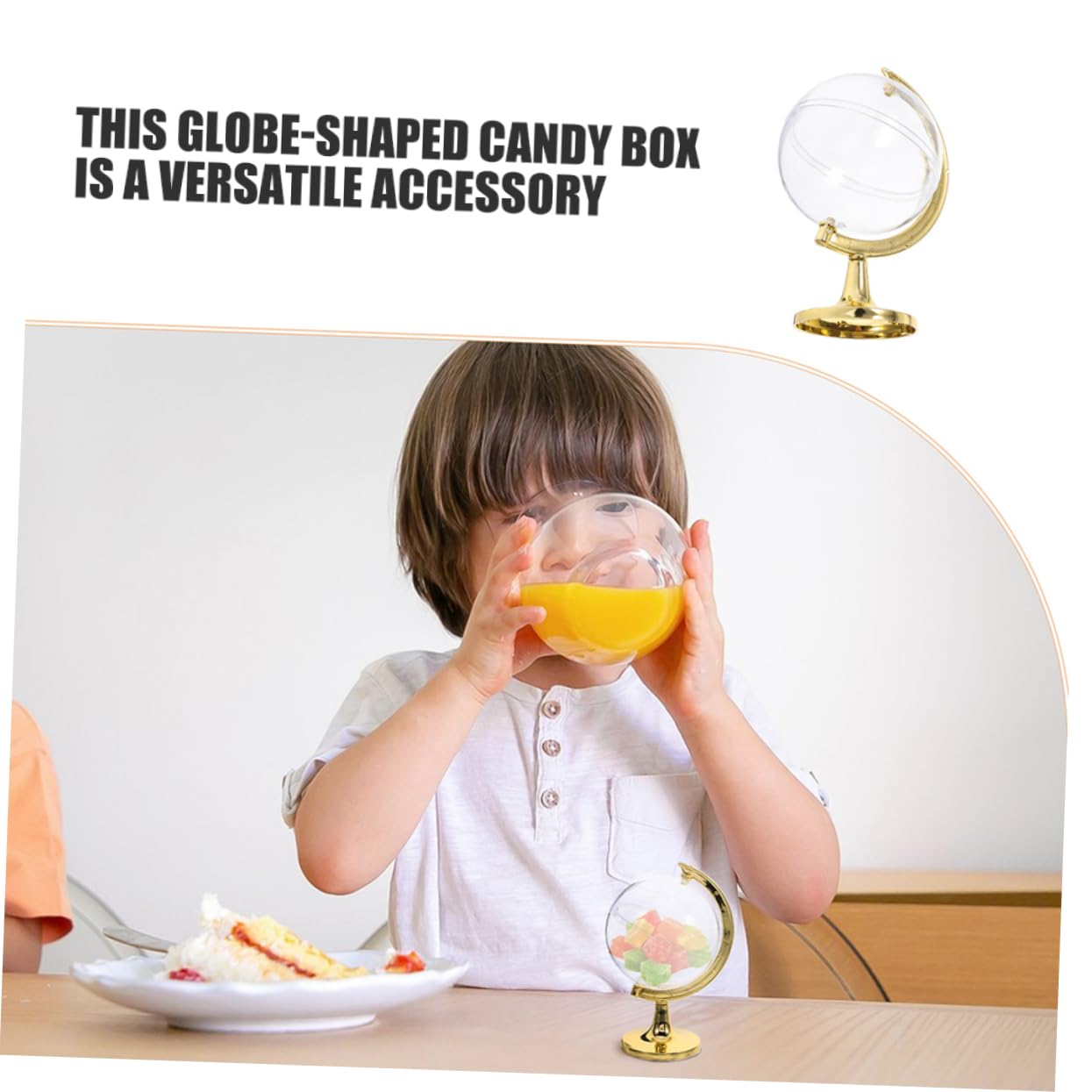 minkissy 20stücke Kugelförmige Bonbonboxen aus Kunststoff Transparent Befüllbar als Gastgeschenkbox für Hochzeiten und Partys zur Aufbewahrung Kleiner Gegenstände Wie Schmuck und Schlüssel