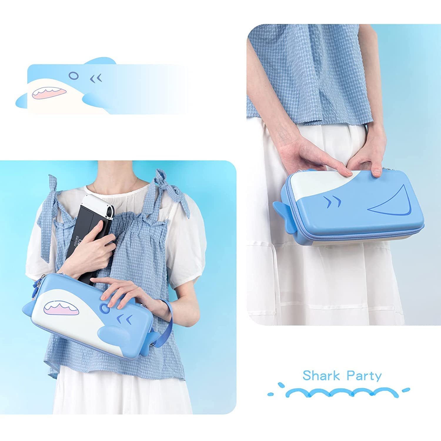 Amazon.com: GeekShare Shark Series Switch Carry Case, Switch
