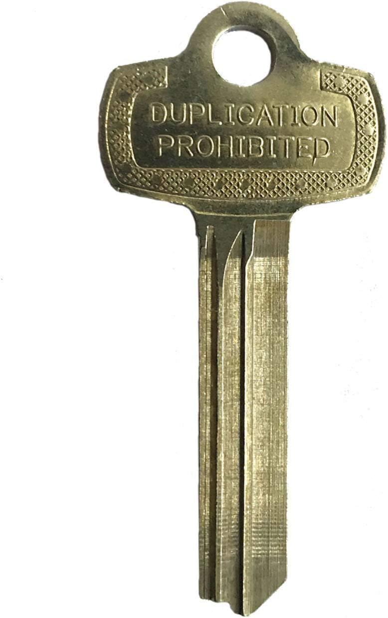 Key Blank, KABA ILCO for Best F Keyway Pack of (10)