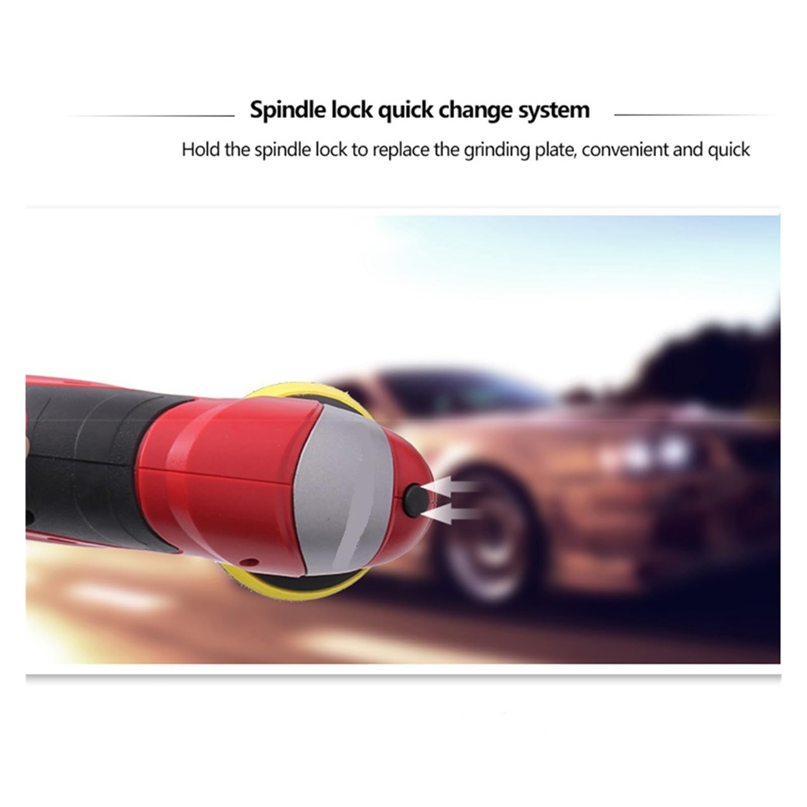 Herramienta eléctrica de 12 V for pulir zapatos y coches, encerar,Baja vibración