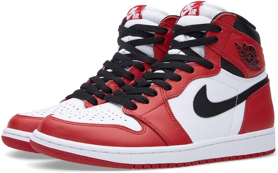 Air Jordan 1 Retro High OG 'Chicago' – 555088-101, White, Black-varsity  Red, 17 M US : Amazon.com.mx: Ropa, Zapatos y Accesorios