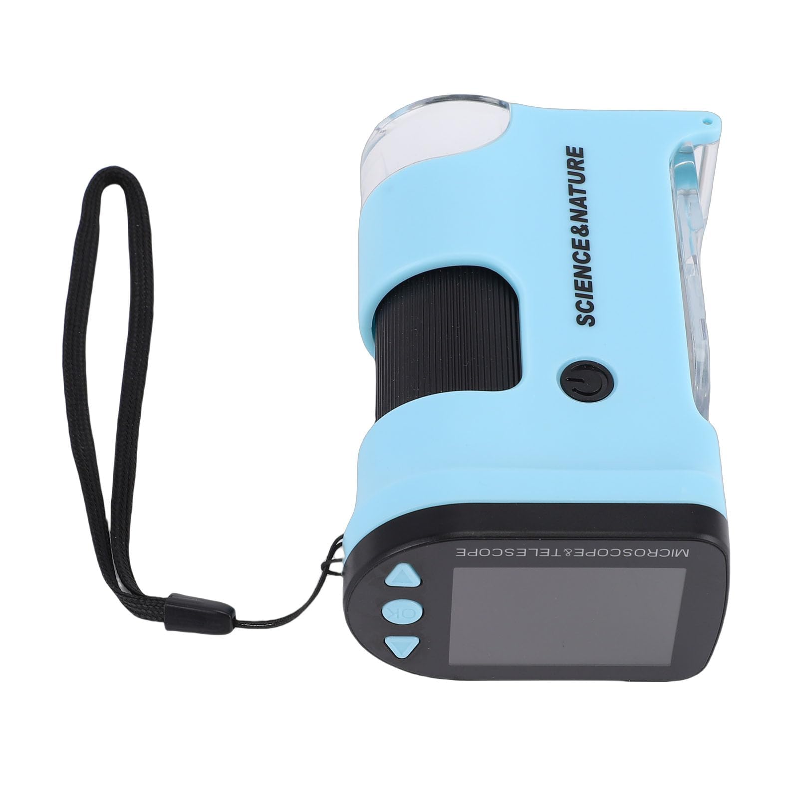 Microscopio de Bolsillo 800X, Mini Microscopio de Mano, Gift Portátil para Niños Estudiantes - Observación Microbiológica en Casa