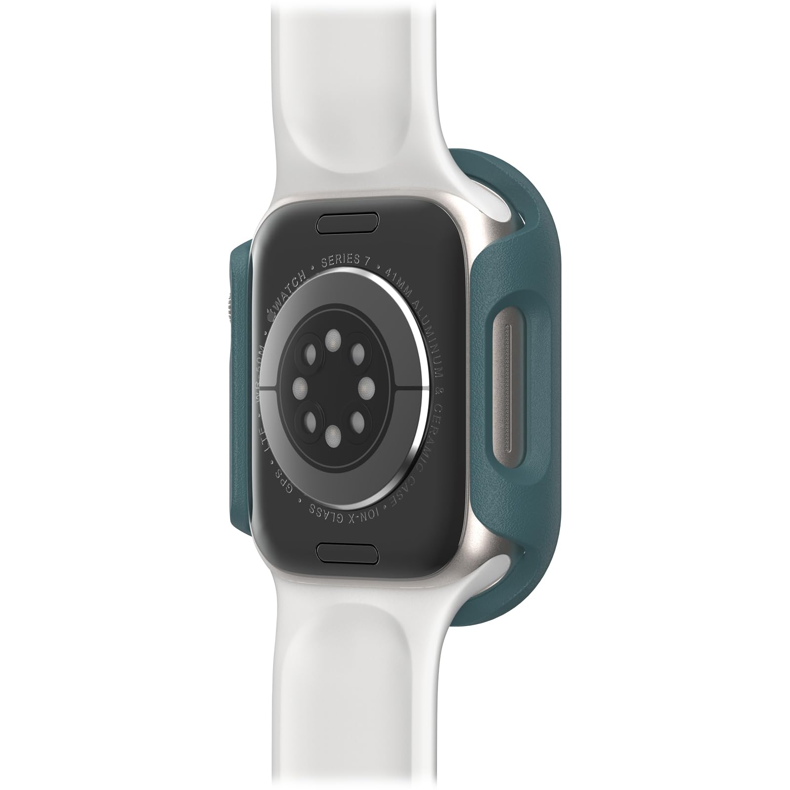 OtterBox All Day Case for Apple Watch Series 9/8/7-41mm, Shockproof, Drop Proof, Guards Display and Edges, Green/Blue - Image 3