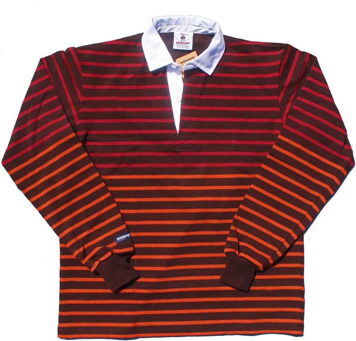 [Barbarian] [バーバリアン] L/S XFE-08 12オンス ヘビーウエイト・ラグビーシャツ ニュージャパンスペック