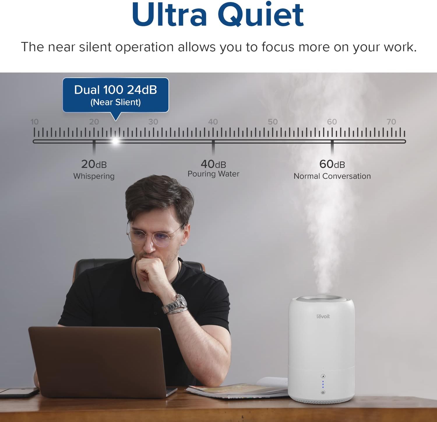 Review of LEVOIT Top Fill Humidifiers Large Tank, Safe, Quiet, and