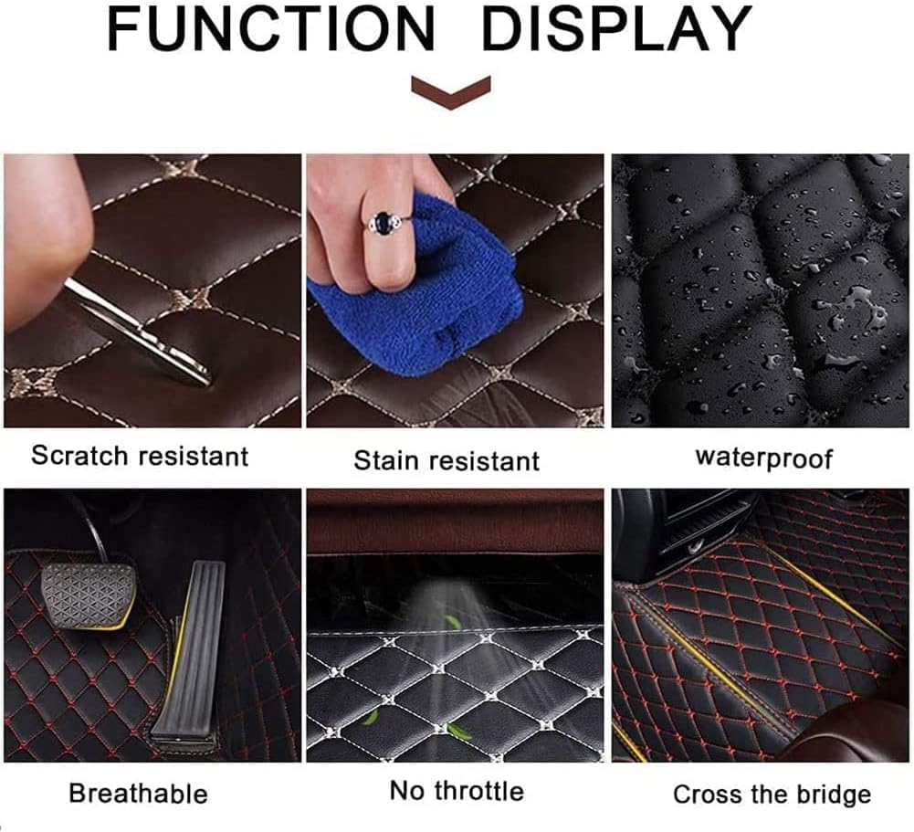 Tapis Sol Voiture Cuir pour Toyota CHR 2023 2024 2025 2026 EV Electric, Imperméable Antidérapant Personnalisé Voiture Avant Arrière Protection Plancher Kit,Purple