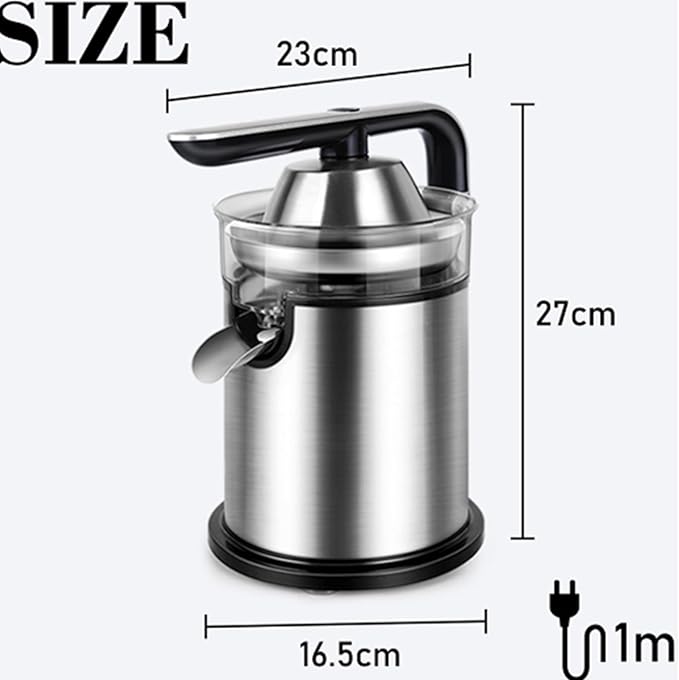 Extractor de Jugos Prensado Lento Acero Inoxidable 300W 220V miniatura 2