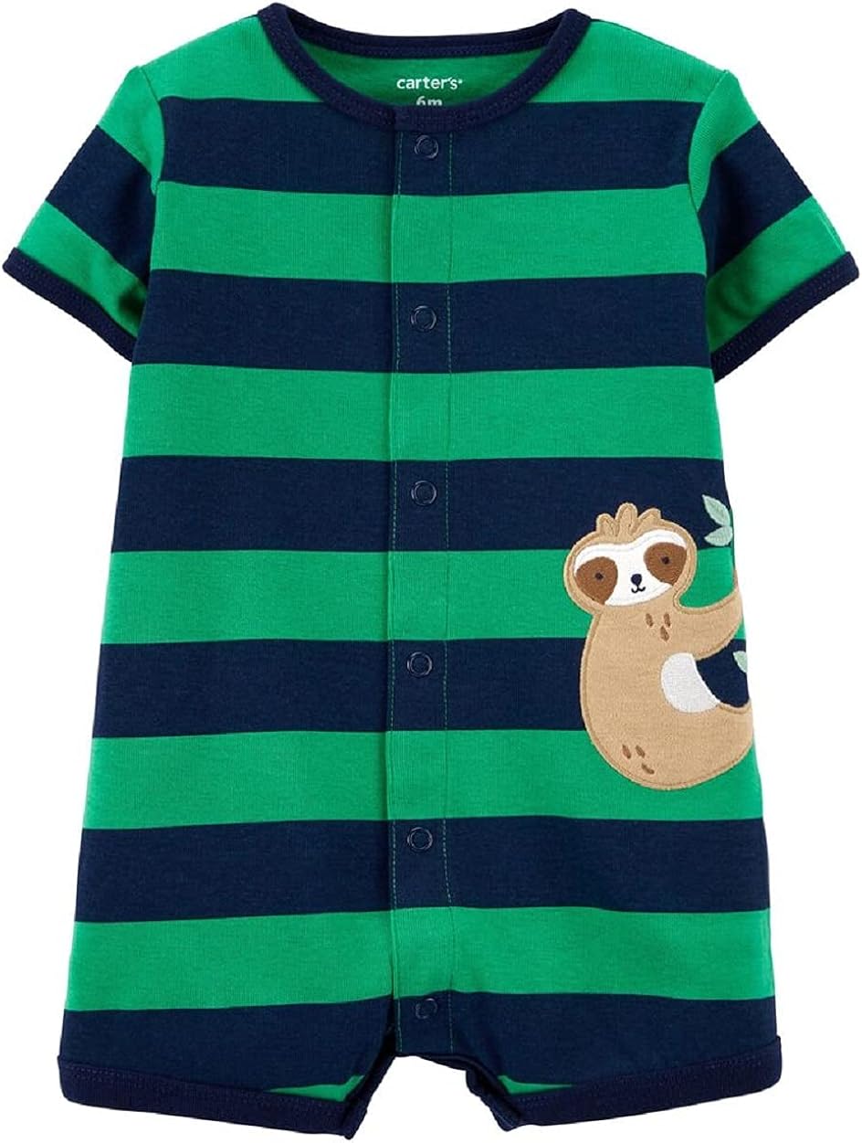 Carter's Baby Boys SnapUp Romper Clothing, Shoes & Jewelry