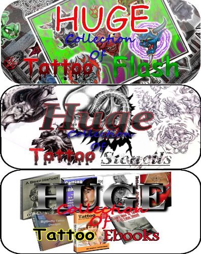 Tattoo Flash Mega Collection 100,000 Designs on DVD
