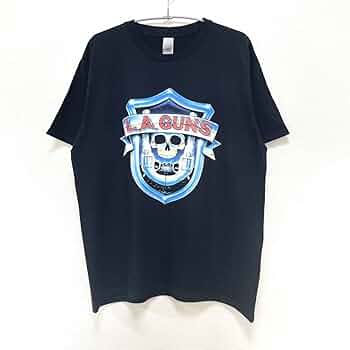 Amazon.co.jp: L.A. GUNS Tシャツ L.A. ガンズ バンドTシャツ