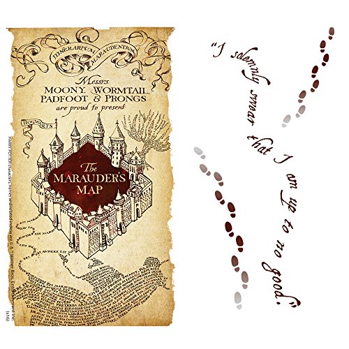 Tervis Marauder's Warner Brothers Harry Potter Maurauders Map Wrap Clear Inner 24Oz Water Bottle With Grey Wb Lid #TOP1