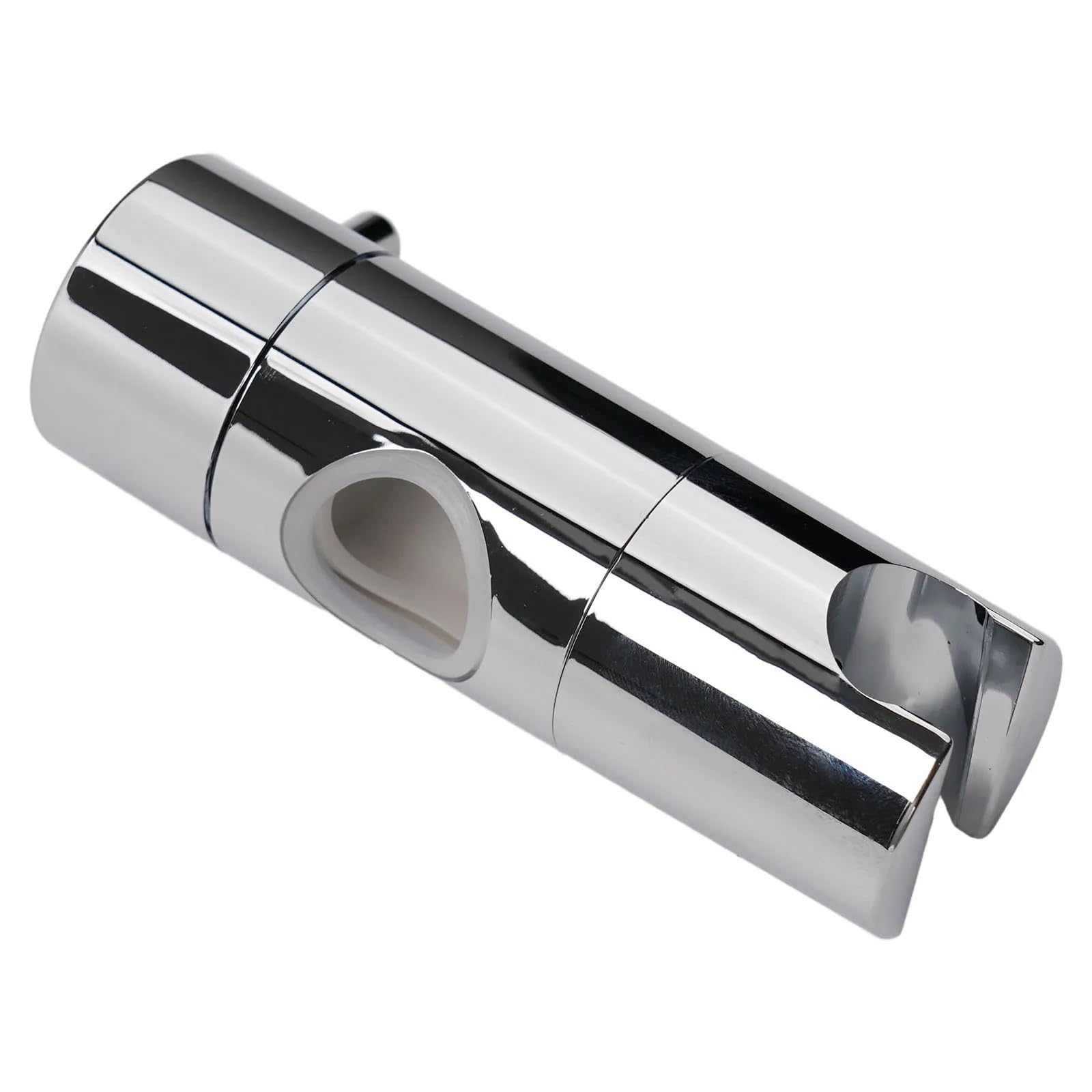 Djskldf 19Mm Shower Head Holder Adjustable 19/20 /22/24 /25Mm Chrome Shower Head Holder Riser Bathroom Rail Bracket Slider Mounting(19Mm)