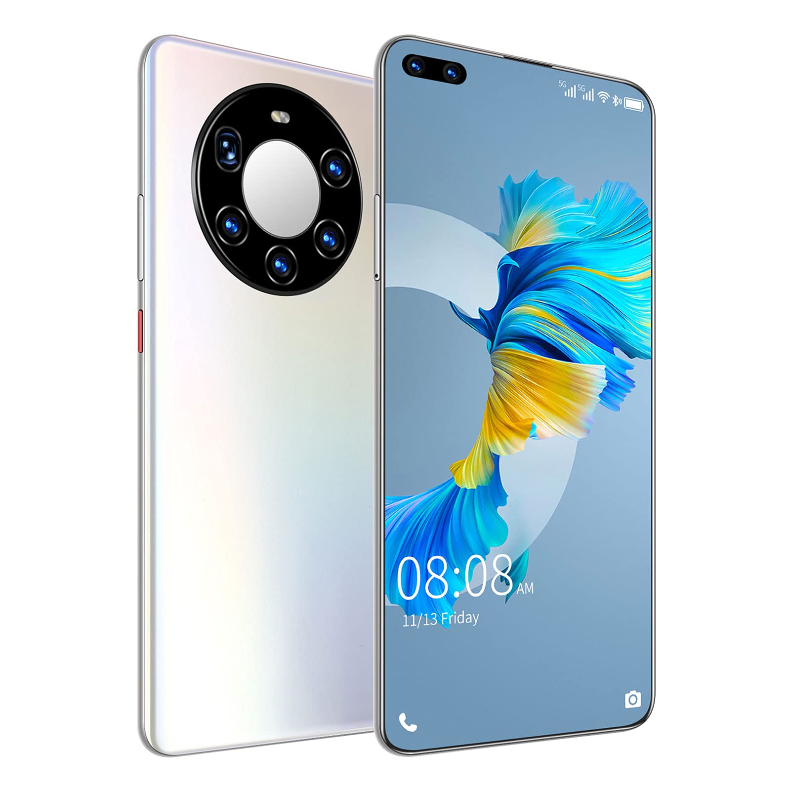 ブラック スマートフォン 本体 Amazon | M40 Pro +、6GB + 128GB 6.8インチHD +画面4G