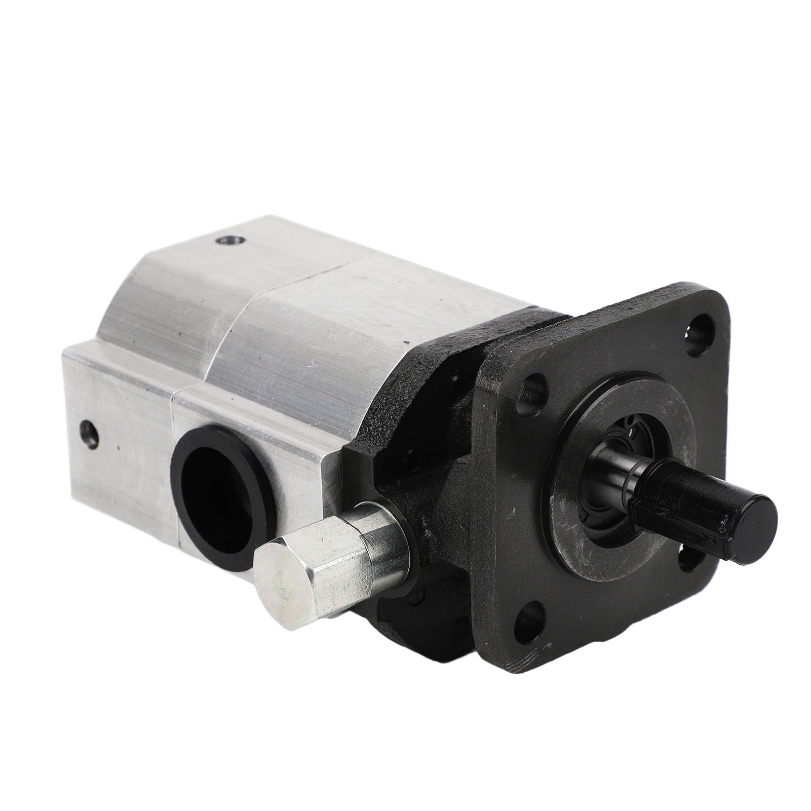 YWBL-WH Kit di Pompa Splitter di Tronchi in Alluminio Idraulico per Efficienti Operazioni di Taglio del Legno con Pompa a 2 Stadi per Splitter di Tronchi, Materiale Durevole, 1/2in NPT - Ideale per