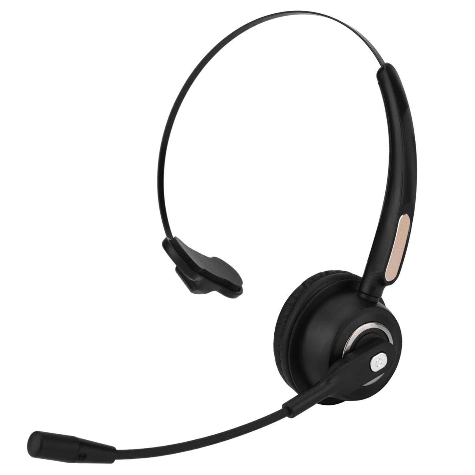 Call Center Bluetooth Headset Bezprzewodowe słuchawki z redukcją szumów Over-the-Head dla kierowców samochodów ciężarowych Telefony biurowe