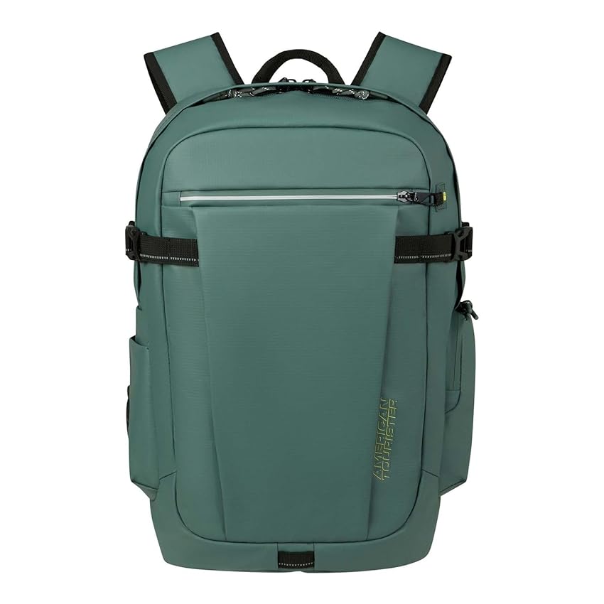 American Tourister Upventure - Backpack per laptop 15,6 pollici, 44 cm, 26,5 L, verde (foresta scura)