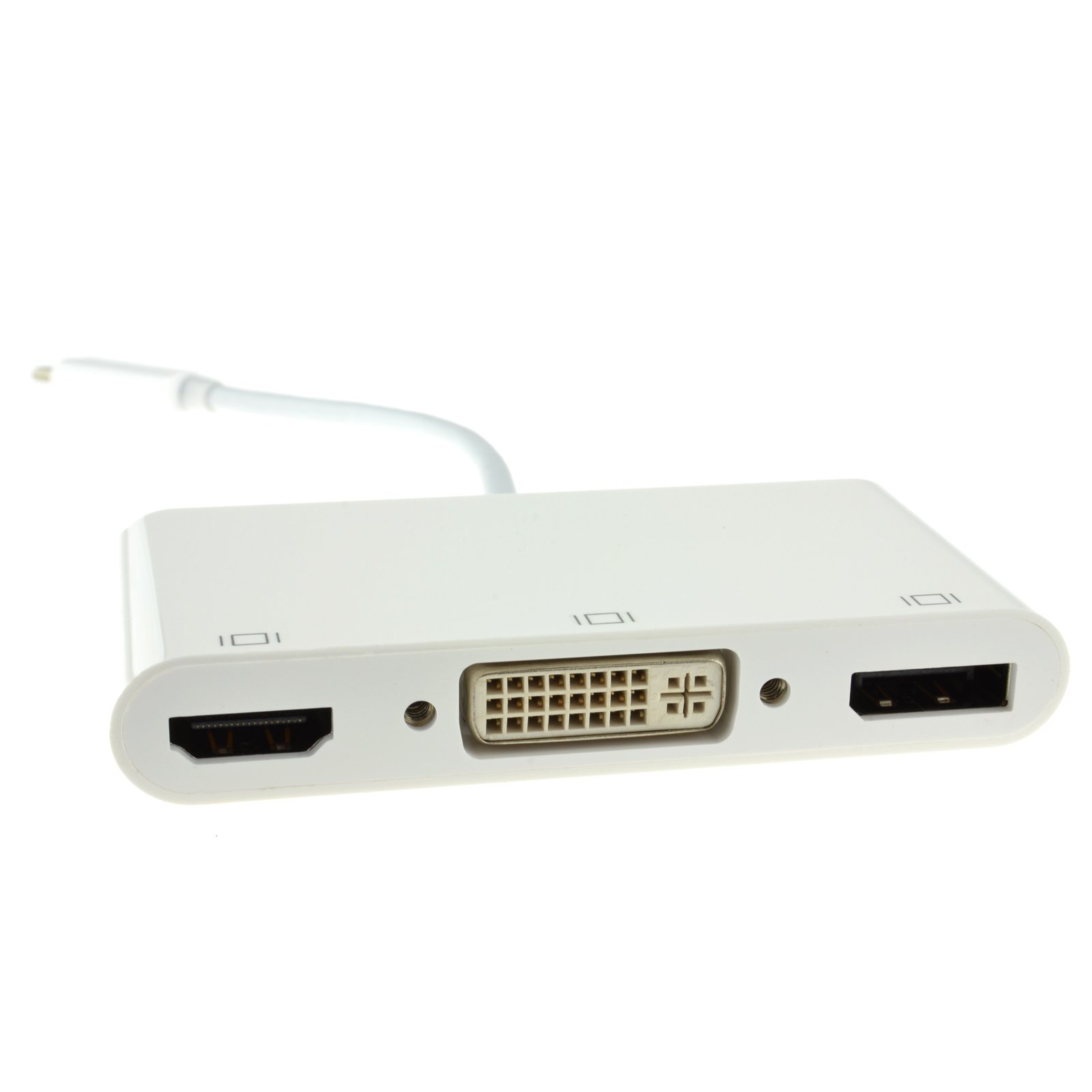 kenable USB 3.1 Type C vers HDMI 4K DisplayPort & DVI 24+5 Adaptateur 15 cm